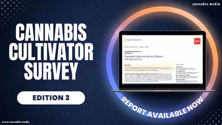 Cannabis Cultivator Survey Edition 3