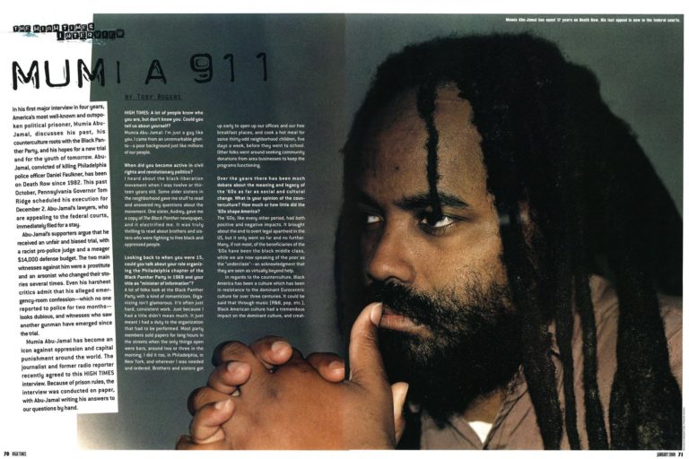 From the Archives: Mumia 911 (2000)