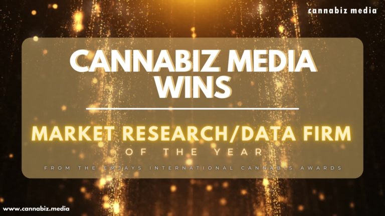 Cannabiz Media Wins The Emjays International Cannabis Award for Market Research/Data Firm of the Year