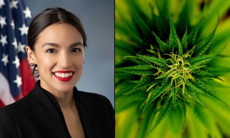 AOC And GOP Congressman Say Trump Is Faking Support For Marijuana Reform As Campaign Ploy