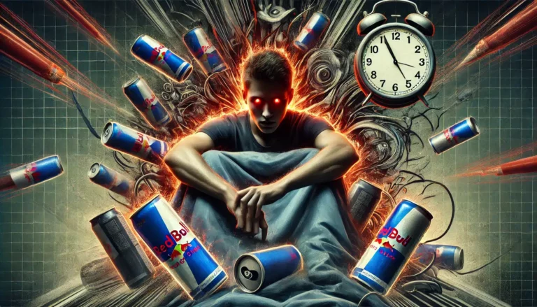 Energy Drinks Linked to Poor Sleep Quality and Insomnia