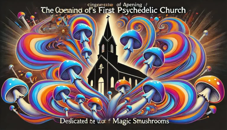 First Psychedelic Church for Magic Mushrooms