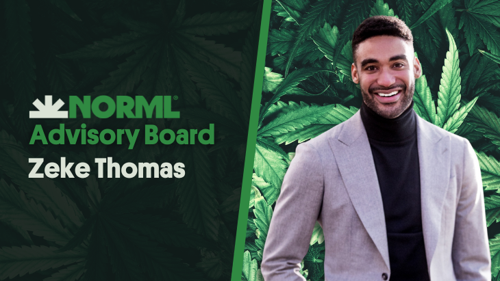 The NORML Advisory Board Welcomes Joshua Zeke Thomas